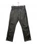 Wrangler（ラングラー）の古着「フェイクレザーパンツ」｜ブラック
