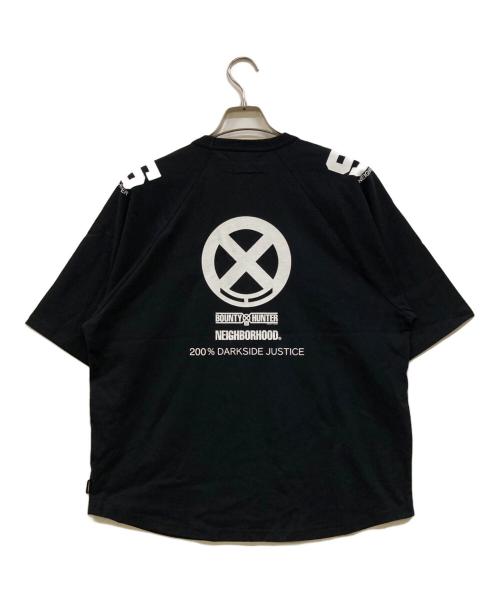 NEIGHBORHOOD（ネイバーフッド）NEIGHBORHOOD (ネイバーフッド) RUSSELL ATHLETIC (ラッセルアスレチック) BOUNTY HUNTER (バウンティハンター) CREWNECK SS ブラック サイズ:Ｍの古着・服飾アイテム