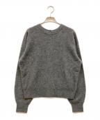 theory luxeセオリーリュクス）の古着「Fur Cashmere Elise Sweater」｜グレー