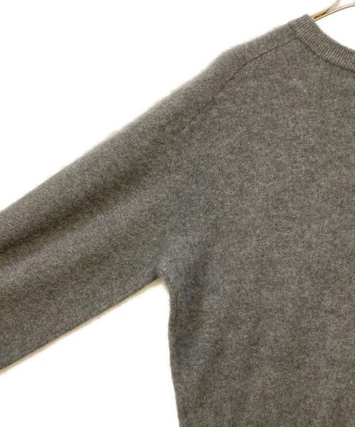 theory luxe（セオリーリュクス）theory luxe (セオリーリュクス) Fur Cashmere Elise Sweater グレー サイズ:Lの古着・服飾アイテム