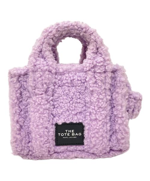 MARC JACOBS（マークジェイコブズ）MARC JACOBS (マークジェイコブズ) TEDDY THE MICRO TOTE ラベンダーの古着・服飾アイテム