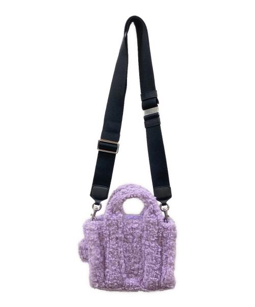 MARC JACOBS（マークジェイコブズ）MARC JACOBS (マークジェイコブズ) TEDDY THE MICRO TOTE ラベンダーの古着・服飾アイテム