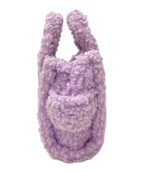 MARC JACOBS（マークジェイコブズ）MARC JACOBS (マークジェイコブズ) TEDDY THE MICRO TOTE ラベンダーの古着・服飾アイテム