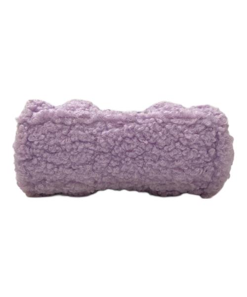 MARC JACOBS（マークジェイコブズ）MARC JACOBS (マークジェイコブズ) TEDDY THE MICRO TOTE ラベンダーの古着・服飾アイテム