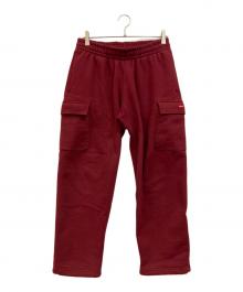 SUPREME（シュプリーム）の古着「BOX CARGO SWEAT PANT」｜レッド
