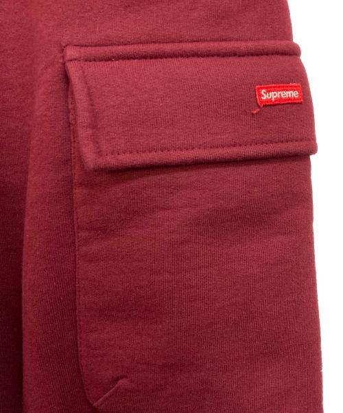 SUPREME（シュプリーム）SUPREME (シュプリーム) BOX CARGO SWEAT PANT レッド サイズ:Sの古着・服飾アイテム