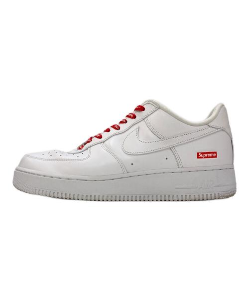NIKE（ナイキ）NIKE (ナイキ) SUPREME (シュプリーム) Air Force 1 ホワイト サイズ:27.5㎝の古着・服飾アイテム