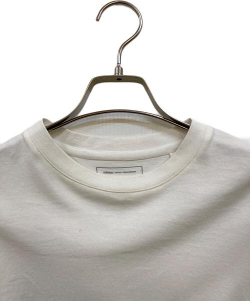 Y-3（ワイスリー）Y-3 (ワイスリー) LOGO LS TEE ホワイト サイズ:XSの古着・服飾アイテム