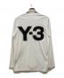 Y-3 (ワイスリー) LOGO LS TEE ホワイト サイズ:XS：6000円