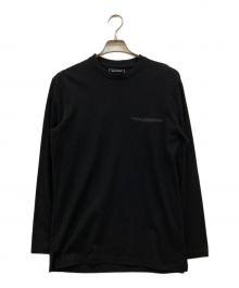 Y-3（ワイスリー）の古着「LOGO LS TEE」｜ブラック