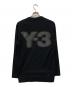 Y-3 (ワイスリー) LOGO LS TEE ブラック サイズ:XS：7000円