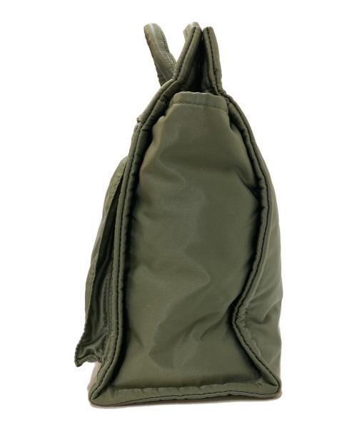 PORTER（ポーター）PORTER (ポーター) PX TANKER 2WAY VERTICAL TOTE BAG (M) カーキの古着・服飾アイテム