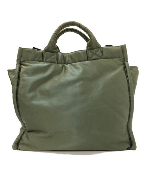 PORTER（ポーター）PORTER (ポーター) PX TANKER 2WAY VERTICAL TOTE BAG (M) カーキの古着・服飾アイテム