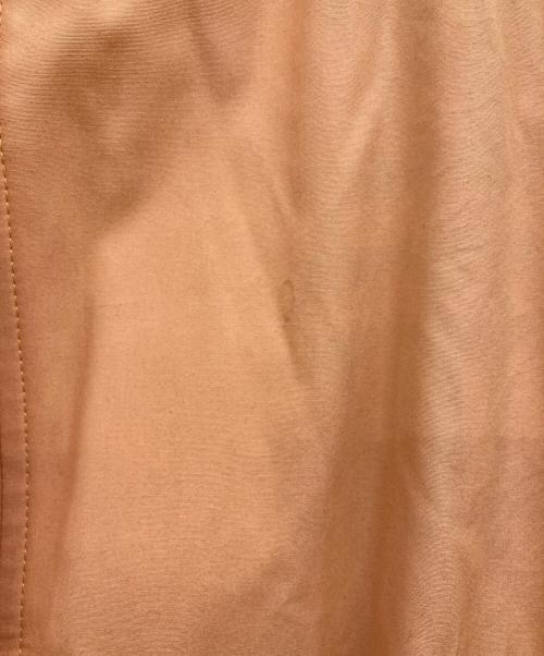 BURBERRY LONDON（バーバリーロンドン）BURBERRY LONDON (バーバリーロンドン) 裏地ノバチェック スタンドカラーコート オレンジ サイズ:40の古着・服飾アイテム