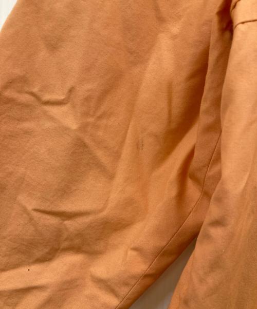 BURBERRY LONDON（バーバリーロンドン）BURBERRY LONDON (バーバリーロンドン) 裏地ノバチェック スタンドカラーコート オレンジ サイズ:40の古着・服飾アイテム