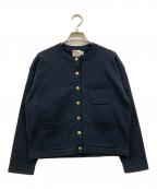 Traditional Weatherwearトラディショナルウェザーウェア）の古着「ARKLEY KNIT cardigan」｜ブラック