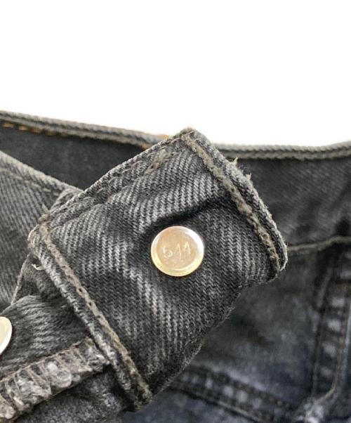 LEVI'S（リーバイス）LEVI'S (リーバイス) ブラックデニムパンツ ブラック サイズ:30の古着・服飾アイテム