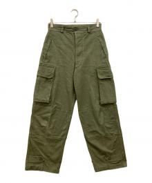 French Army（フランス軍）の古着「後期 M-47 ミリタリーパンツ」｜オリーブ