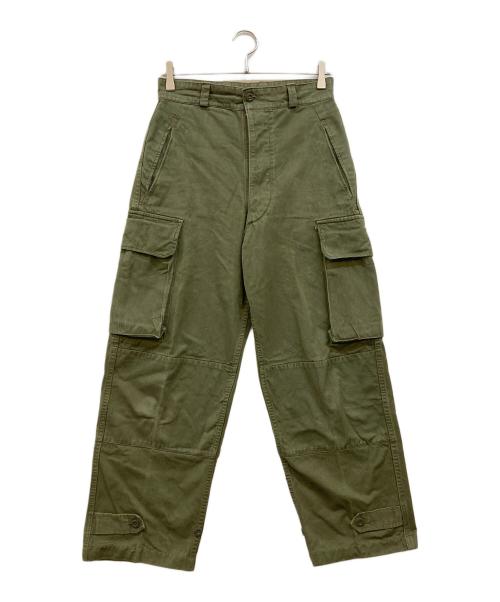 French Army（フランス軍）French Army (フランス軍) 後期 M-47 ミリタリーパンツ オリーブ サイズ:31の古着・服飾アイテム
