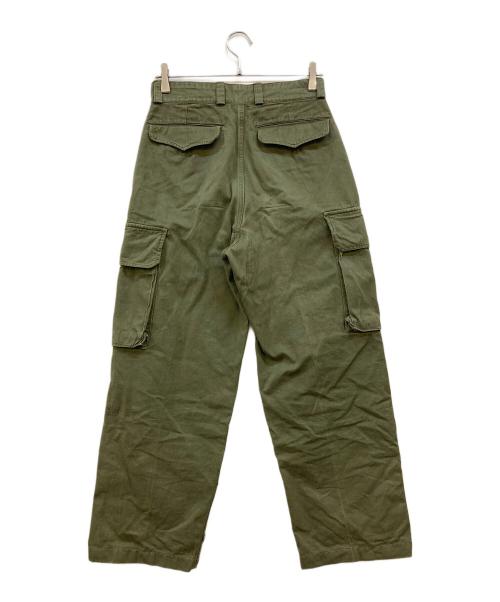 French Army（フランス軍）French Army (フランス軍) 後期 M-47 ミリタリーパンツ オリーブ サイズ:31の古着・服飾アイテム