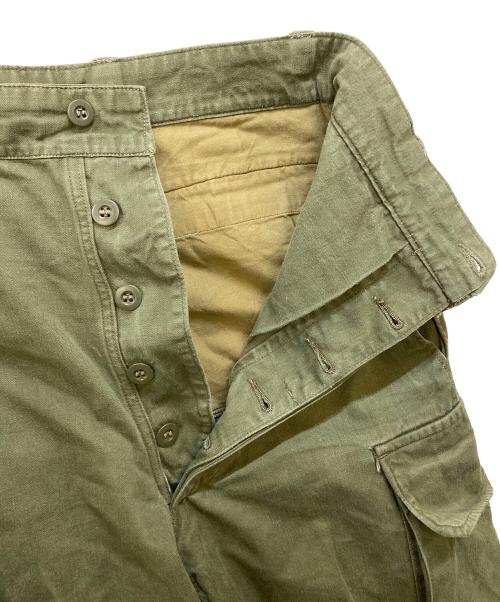 French Army（フランス軍）French Army (フランス軍) 後期 M-47 ミリタリーパンツ オリーブ サイズ:31の古着・服飾アイテム