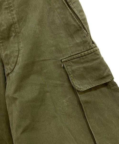 French Army（フランス軍）French Army (フランス軍) 後期 M-47 ミリタリーパンツ オリーブ サイズ:31の古着・服飾アイテム