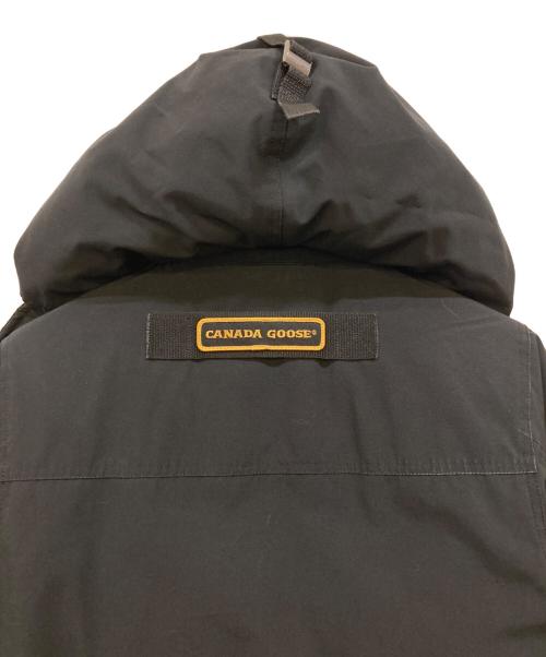 CANADA GOOSE（カナダグース）CANADA GOOSE (カナダグース) JASPER ファー付 レザー切替ダウンジャケット ブラック サイズ:XSの古着・服飾アイテム