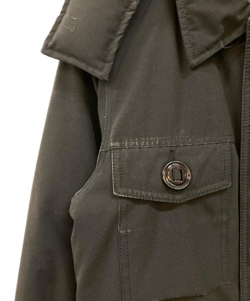 CANADA GOOSE（カナダグース）CANADA GOOSE (カナダグース) JASPER ファー付 レザー切替ダウンジャケット ブラック サイズ:XSの古着・服飾アイテム