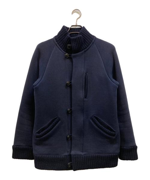 BLUE BLUE（ブルーブルー）BLUE BLUE (ブルーブルー) スウェットジャケット ネイビー サイズ:3の古着・服飾アイテム