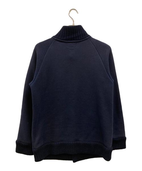 BLUE BLUE（ブルーブルー）BLUE BLUE (ブルーブルー) スウェットジャケット ネイビー サイズ:3の古着・服飾アイテム