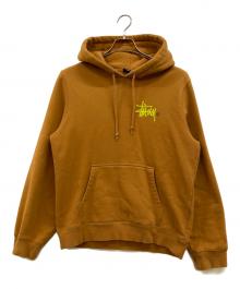 stussy（ステューシー）の古着「ワンポイントロゴフーディー」｜ブラウン