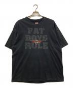 HARLEY-DAVIDSONハーレーダビッドソン）の古着「プリントTシャツ」｜ブラック