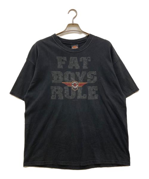 HARLEY-DAVIDSON（ハーレーダビッドソン）HARLEY-DAVIDSON (ハーレーダビッドソン) プリントTシャツ ブラック サイズ:XLの古着・服飾アイテム