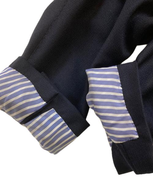 TOMORROW LAND PILGRIM（トゥモローランド ピルグリム）TOMORROW LAND PILGRIM (トゥモローランド ピルグリム) Ermenegildo Zegna (エルメネジルド・ゼニア) テーラードジャケット ネイビー サイズ:46の古着・服飾アイテム