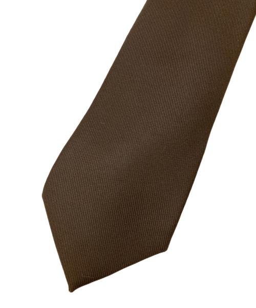 JOHN COMFORT（ジョンコンフォート）JOHN COMFORT (ジョンコンフォート) 50oz Royal Twill (50オンスロイヤルツイル) ネクタイ ブラウン サイズ:下記参照の古着・服飾アイテム