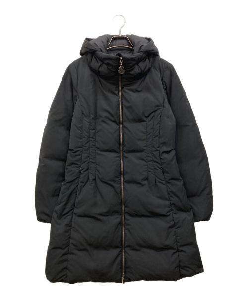 MONCLER（モンクレール）MONCLER (モンクレール) RENNE  フーデッドダウンコート ブラック サイズ:1の古着・服飾アイテム