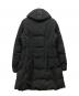MONCLER (モンクレール) RENNE  フーデッドダウンコート ブラック サイズ:1：32000円