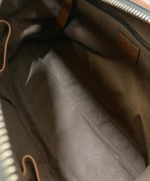 BURBERRY（バーバリー）BURBERRY (バーバリー) ノバチェックハ レザー切替トートバッグ ブラウン サイズ:下記参照の古着・服飾アイテム