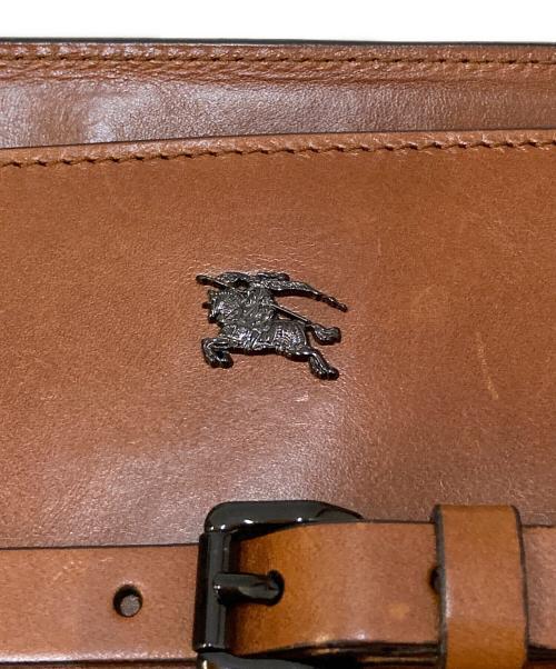 BURBERRY（バーバリー）BURBERRY (バーバリー) ノバチェックハ レザー切替トートバッグ ブラウン サイズ:下記参照の古着・服飾アイテム