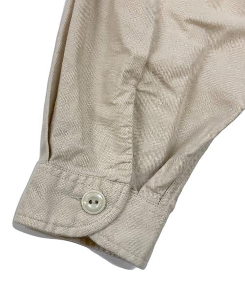 DANTON（ダントン）DANTON (ダントン) 丸襟オックスシャツ ベージュ サイズ:40の古着・服飾アイテム