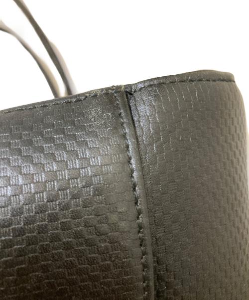 aniary（アニアリ）aniary (アニアリ) MONSIEUR NICOLE (ムッシュニコル) 別注 レザートートバッグ ブラック サイズ:下記参照の古着・服飾アイテム