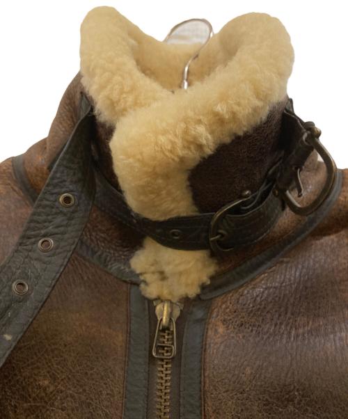 UNKNOWN DESTINATION（アンノウンディスティネーション）UNKNOWN DESTINATION (アンノウンディスティネーション) B-3フライトジャケット ブラウン サイズ:Sの古着・服飾アイテム