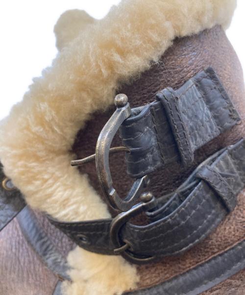 UNKNOWN DESTINATION（アンノウンディスティネーション）UNKNOWN DESTINATION (アンノウンディスティネーション) B-3フライトジャケット ブラウン サイズ:Sの古着・服飾アイテム