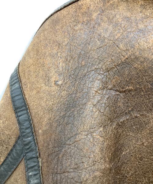 UNKNOWN DESTINATION（アンノウンディスティネーション）UNKNOWN DESTINATION (アンノウンディスティネーション) B-3フライトジャケット ブラウン サイズ:Sの古着・服飾アイテム