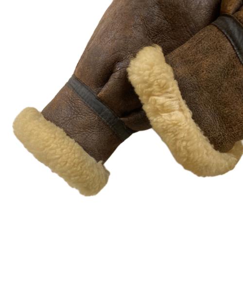 UNKNOWN DESTINATION（アンノウンディスティネーション）UNKNOWN DESTINATION (アンノウンディスティネーション) B-3フライトジャケット ブラウン サイズ:Sの古着・服飾アイテム