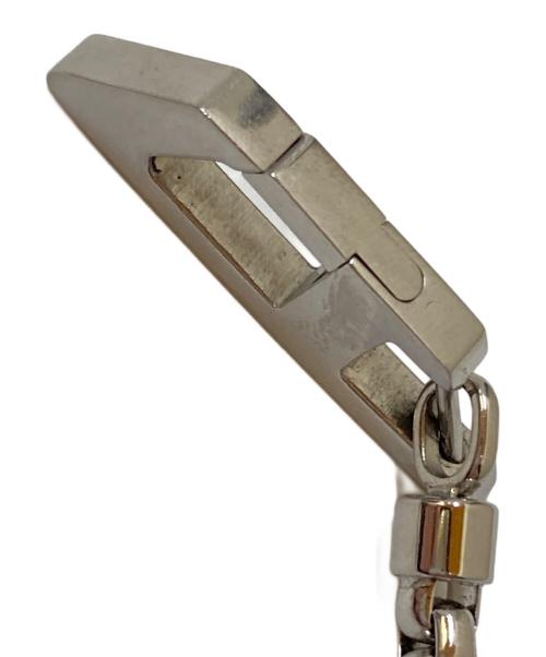 DIESEL（ディーゼル）DIESEL (ディーゼル) Dロゴネックレス シルバーの古着・服飾アイテム