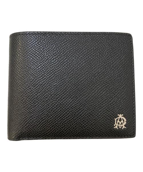 dunhill（ダンヒル）dunhill (ダンヒル) 2つ折り財布 ブラックの古着・服飾アイテム