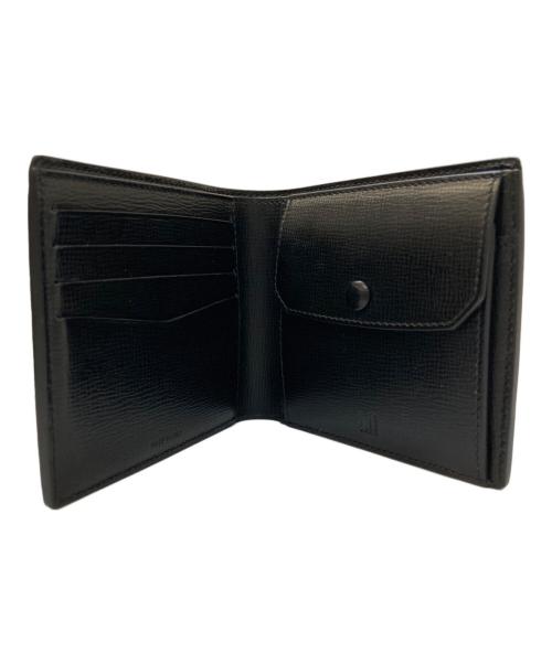dunhill（ダンヒル）dunhill (ダンヒル) 2つ折り財布 ブラックの古着・服飾アイテム