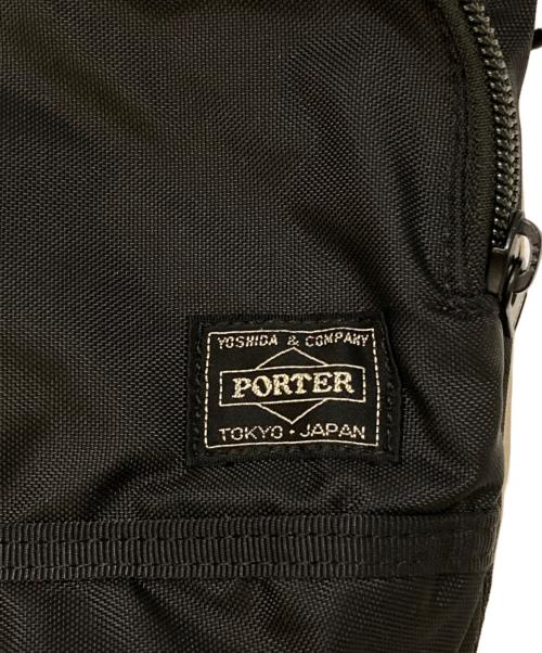PORTER（ポーター）PORTER (ポーター) FLASH (フラッシュ) SHOULDER BAG ブラックの古着・服飾アイテム
