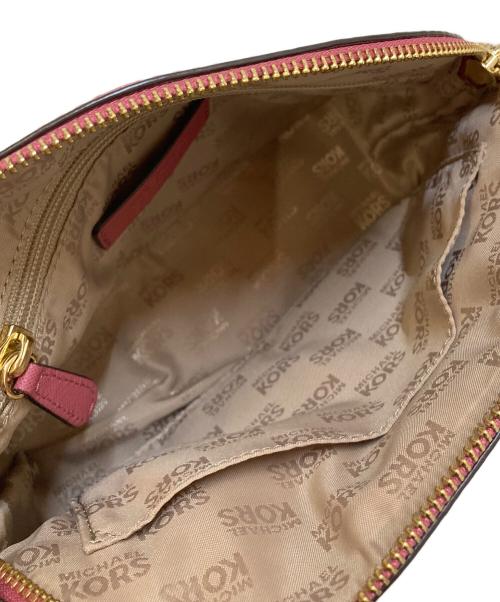 MICHAEL KORS（マイケル・コース）MICHAEL KORS (マイケル・コース) ショルダーバッグ ピンクの古着・服飾アイテム